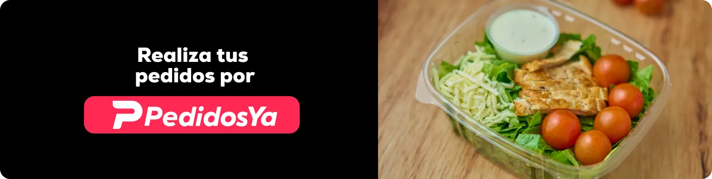Realiza tus pedidos por PedidosYa