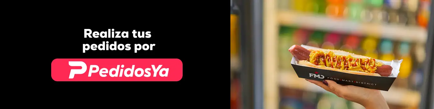 Realiza tus pedidos por PedidosYa